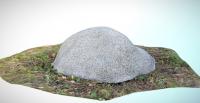 Декоративный камень на люк D70/30 в Щучьем